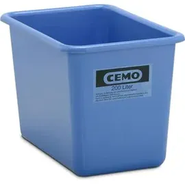 Cemo Rechteckbehälter Kunststoff 200 Liter blau