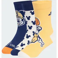 Adidas Unisex Kids DISNEY MICKEY MOUSE SOCKS, dark blue/off