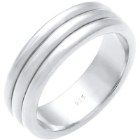 Elli PREMIUM Paarring Drei Ringe Trauring Hochzeit 925 Silber 66 Damen