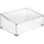Tectake Frühbeet 1,02 x 0,61 x 0,41 m transparent