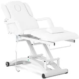 Physa Massageliege elektrisch 3 Motoren - 300 W - 197 x 70 x 56 - 86 cm - 200 kg - weiß