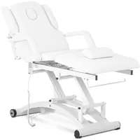 Physa Massageliege elektrisch 3 Motoren - 300 W - 197 x 70 x 56 - 86 cm - 200 kg - weiß