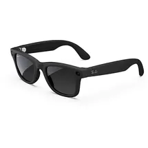 Ray Ban Ray-Ban Meta Wayfarer, Matt Schwarz, polarisiert Graphitgrau, AI Glasses