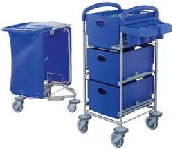 PPS Pfennig Systemwagen Clino STEC20 Reinraum Kl. 9 nach ISO14644 3205000 , Maße: 117 x 62 x 115 cm