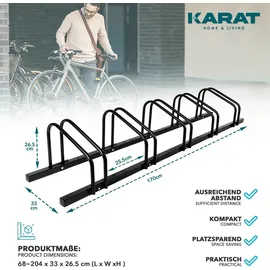 Karat Fahrradständer Linus Schwarz