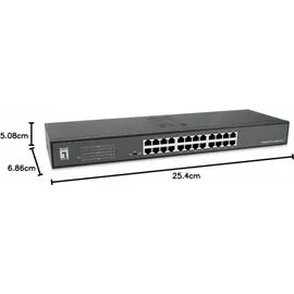 LevelOne GEU-2431 24-Port Gigabit-Switch