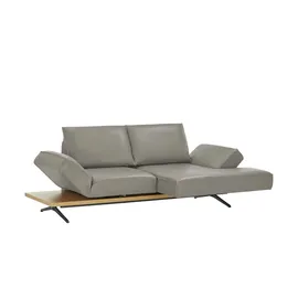 KOINOR Eckcouch Leder 2-Sitzer Beige
