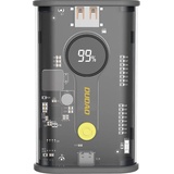 Dudao Powerbank 10000mAh 1x USB-C / 1x USB-A 22,5W PD Transparent-Schwarz (K16)