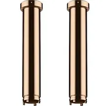 Hansgrohe AXOR ShowerSolutions Verlängerung Set 13603300 230 mm für Deckenbefestigung ShowerHeaven 1200/300 4jet, Polished Red Gold