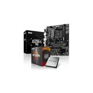 Aufrüst-Kit Bundle Ryzen 7 5700X Prozessor, 8 GB DDR4, A520M-A Pro Mainboard (zusammengebaut inkl. Bios Update + Funktionskontrolle)
