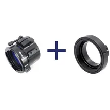Professor Optiken Rusan Modular Adapter MAR für Wärmebild- und Nachtsichteräte - für Zieloptik/Zielfernrohr BZW. Vorsatzgerät (Wärmebildkamera/Nachtsuchtgerät) - robust & schussfest (57 mm Durchmesser)