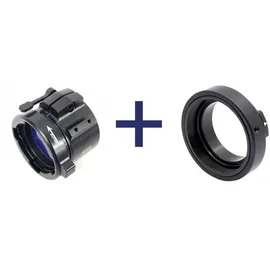 Professor Optiken Rusan Modular Adapter MAR für Wärmebild- und Nachtsichteräte - für Zieloptik/Zielfernrohr BZW. Vorsatzgerät (Wärmebildkamera/Nachtsuchtgerät) - robust & schussfest (57 mm Durchmesser)