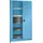 Lista Flügeltürschrank Stahl H1950xB1000xT580mm blau 3 Schubladen