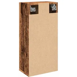 vidaXL Wand-Badschrank Altholz-Optik 32x20x67 cm
