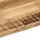 vidaXL Tischplatte mit Baumkante 110x60x2,5 cm Raues Mango Massivholz