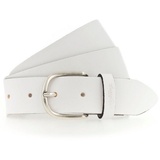 MUSTANG Damen-Gürtel mit Ovaler Dornschließe in Weiß-80
