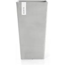 Ecopots Rotterdam Mid High 56 31 x 31 x 56,5 cm Weiß