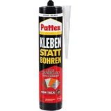 Pattex Montagekleber Kleben statt Bohren High Tack 440 g Kartusche weiß