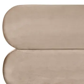 Beliani Lessay 180 x 200 cm Beige/Schwarz