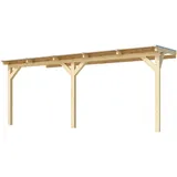 Weka Terrassenüberdachung 541 x 279 cm holz