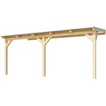 Weka Terrassenüberdachung 541 x 279 cm holz