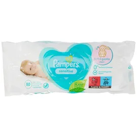 Pampers Sensitive Feuchttücher 80er-Pack