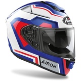 Airoh Helmet St501 Square Blue/Red Gloss