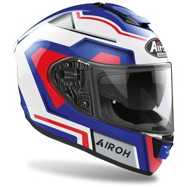 Airoh Helmet St501 Square Blue/Red Gloss