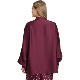 Vera Mont Satinbluse mit Kragen in deep dahlia, | Gr.: 38,