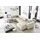 Atlantic Home Collection Wohnlandschaft Stoff U-Form 3-Sitzer Beige