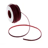 Deko AS Dekoband 2-farbiges Filzband - bordeaux/rot - 5mm - 20m - 22001 83