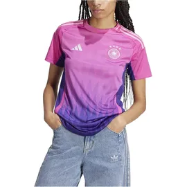 adidas Deutschland Auswärtstrikot 2024 Damen XXL Semi Lucid Fuchsia/Team Colleg Purple