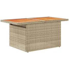 vidaXL Garten-Lounge-Set 9-tlg. beige