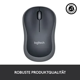 Logitech M185 Wireless Mouse schwarz/grau