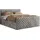 MKS Boxspringbett mit Bettkasten - grau - Maße (cm): B: 161 H: 110