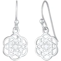 Nenalina Ohrringe 925 Sterling Silber Blume, Ornament in Silber | Gr.: onesize