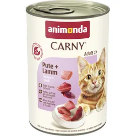 Animonda Carny Katzen Nassfutter Pute + Lamm 6 x 400 g