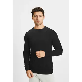JACK & JONES Emil Knit Pullover Schwarz XXL