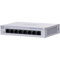 Cisco Business 110 Desktop Gigabit Switch, 8x RJ-45 (CBS110-8T-D)