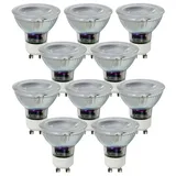 Trango GU10 LED Leuchtmittel 10er Pack 5 W 6000 K kaltweiß