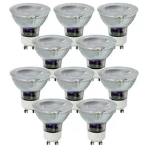 Trango GU10 LED Leuchtmittel 10er Pack 5 W 6000 K kaltweiß