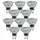 Trango GU10 LED Leuchtmittel 10er Pack 5 W 6000 K kaltweiß