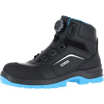 Uvex 2 xenova Stiefel S3 schwarz, blau Weite 11 38 (S3, 38)