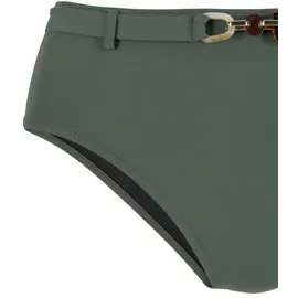 LASCANA Highwaist-Bikini-Hose Yves Grün 40