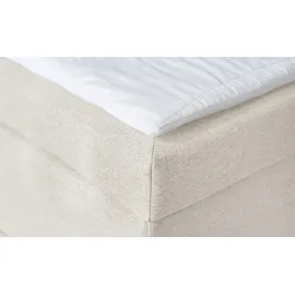 Möbel Kraft Boxspringbett 127 x 104 cm H3 Creme