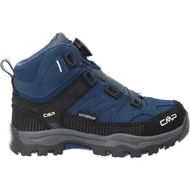 CMP Kinder Kiruna Mid Fitgo WP Schuhe (Größe 32 blau)