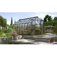 Vitavia Gewächshaus Jupiter 11500 Schwarz 11,5 m2 inkl. Fundament