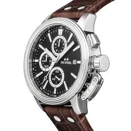 TW STEEL CEO Adesso Chronograph Leder 45 mm CE7005