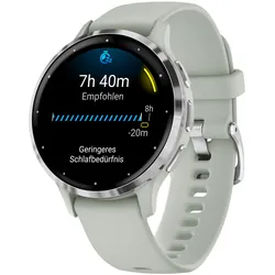 Garmin 010-02785-01 Venu 3S Fitness Smartwatch Salbeigrau/Silberfarben