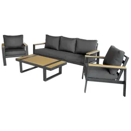 BellaVista Loungeset Arona 1x Sofa 2x Sessel 1x Tisch